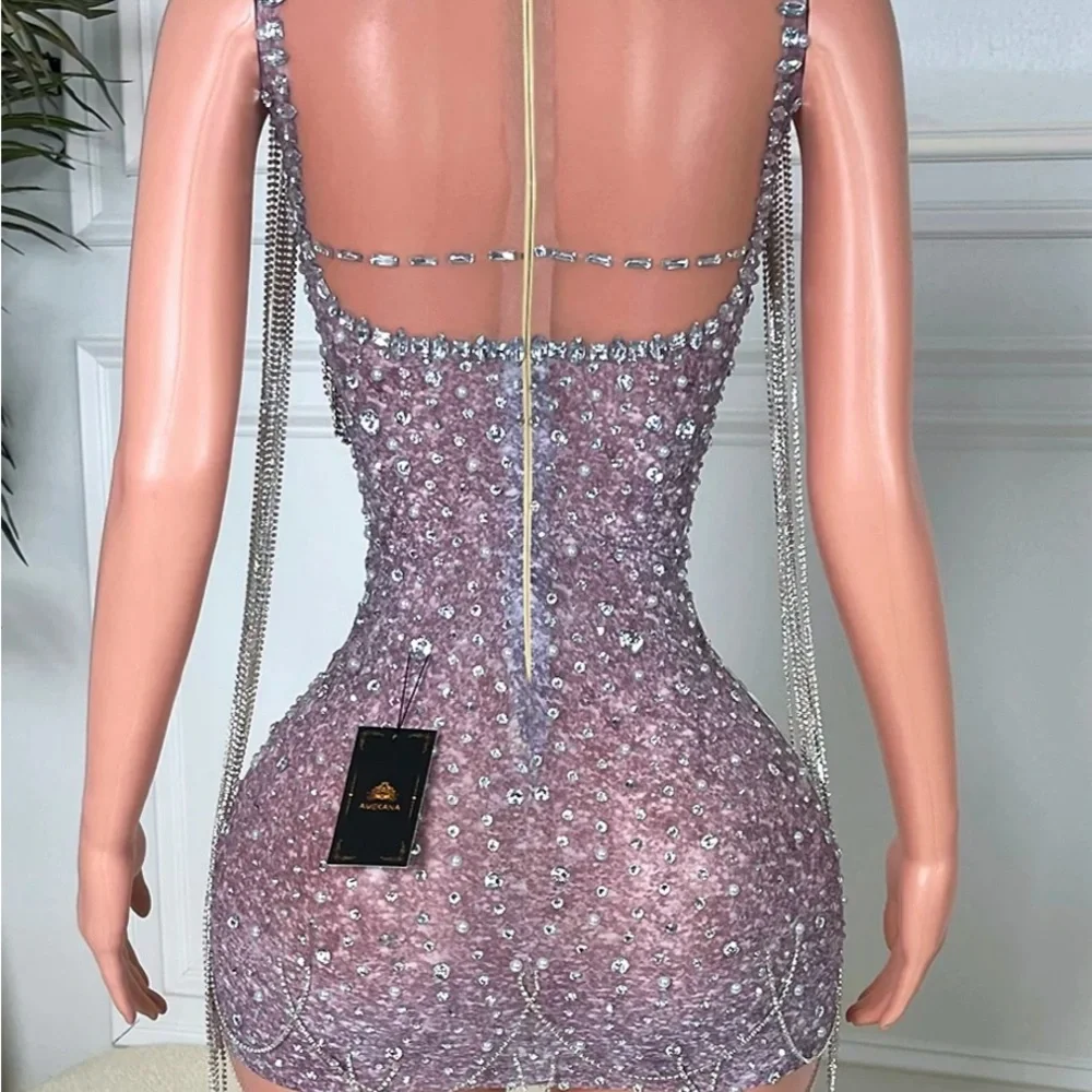 Silver Sequin Dress - Picture 2 of 2